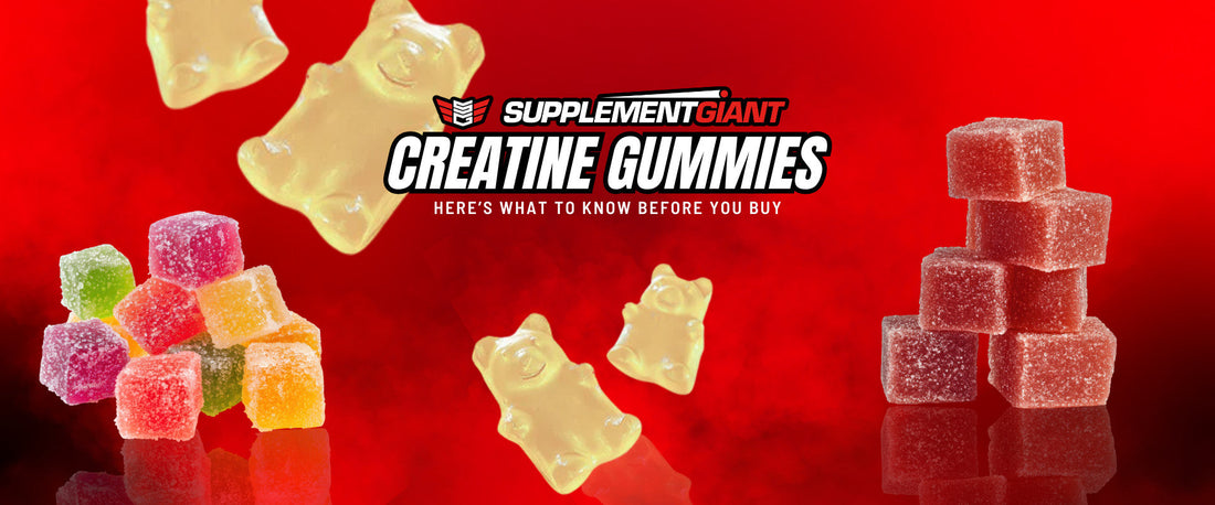 Creatine gummies at Supplement Giant stores in Denver, Colorado Springs, and Wichita