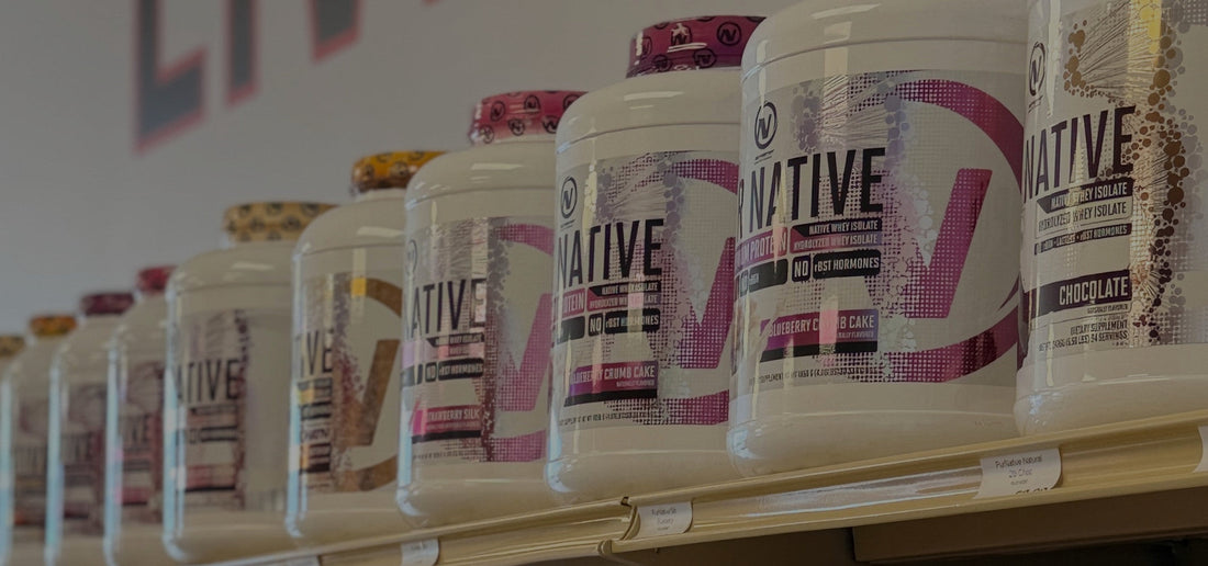 Protein powder selection at Supplement Giant