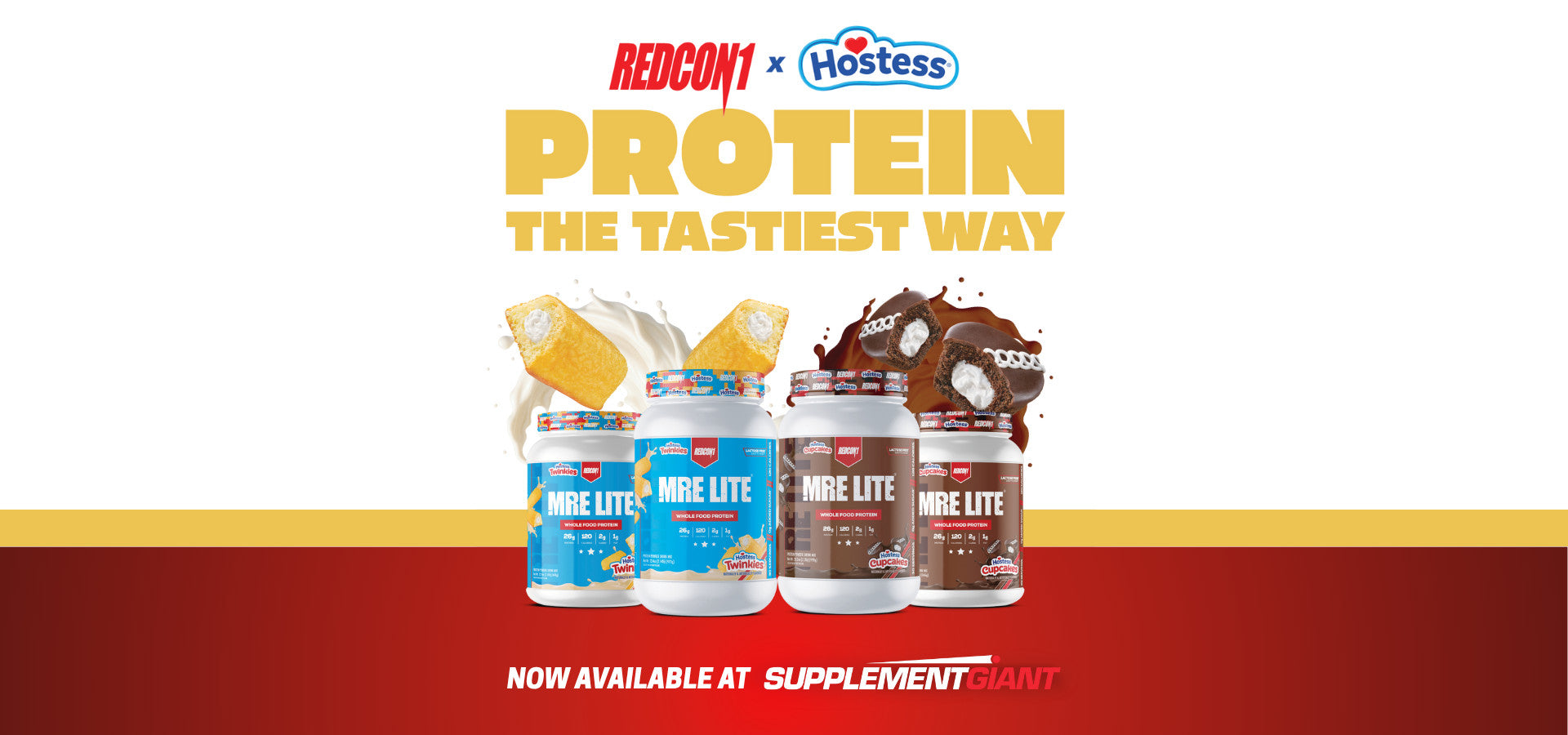 MRE Lite x Hostess Cupcakes and Twinkies at Supplement Giant in Denver, Colorado Springs, and Wichita